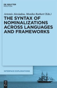 cover of the book The Syntax of Nominalizations across Languages and Frameworks