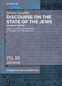 cover of the book Discourse on the State of the Jews: Bilingual Edition