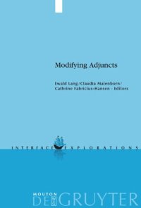 cover of the book Modifying Adjuncts