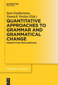 cover of the book Quantitative Approaches to Grammar and Grammatical Change: Perspectives from Germanic