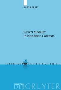 cover of the book Covert Modality in Non-finite Contexts