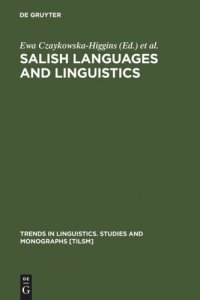 cover of the book Salish Languages and Linguistics: Theoretical and Descriptive Perspectives