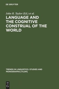 cover of the book Language and the Cognitive Construal of the World