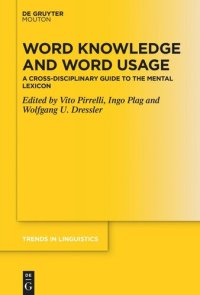 cover of the book Word Knowledge and Word Usage: A Cross-Disciplinary Guide to the Mental Lexicon