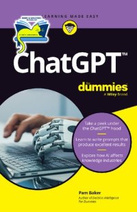 cover of the book ChatGPT For Dummies