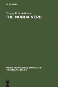 cover of the book The Munda Verb: Typological Perspectives