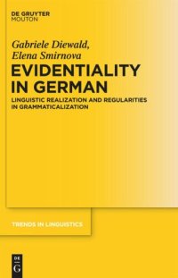 cover of the book Evidentiality in German: Linguistic Realization and Regularities in Grammaticalization