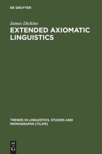 cover of the book Extended Axiomatic Linguistics