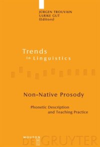 cover of the book Non-Native Prosody: Phonetic Description and Teaching Practice