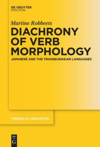 cover of the book Diachrony of Verb Morphology: Japanese and the Transeurasian Languages