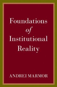 cover of the book Foundations of Institutional Reality