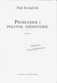 cover of the book Problemer i politisk idéhistorie