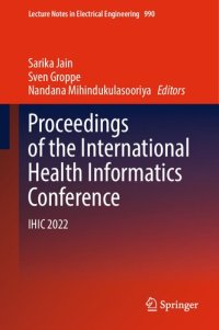 cover of the book Proceedings of the International Health Informatics Conference: IHIC 2022