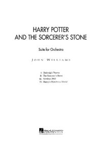 cover of the book John Williams: Harry Potter and the Sorcerer's Stone: Suite for Orchestra