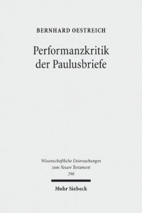 cover of the book Performanzkritik Der Paulusbriefe