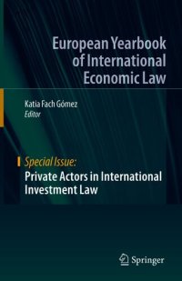 cover of the book Private Actors in International Investment Law