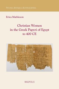 cover of the book Christian Women in the Greek Papyri of Egypt to 400 CE