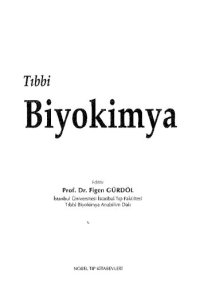 cover of the book Tıbbi Biyokimya