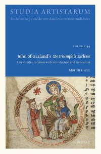 cover of the book John of Garland's De triumphis Ecclesie