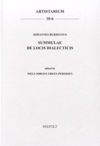 cover of the book Johannes Buridanus: Summulae: De locis dialecticis