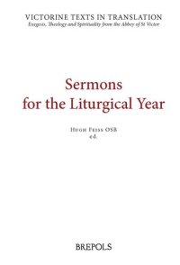 cover of the book Sermons for the Liturgical Year