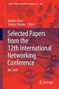 cover of the book Selected Papers from the 12th International Networking Conference: INC 2020