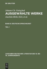 cover of the book Ausgewählte Werke: Teil 1 Deutsche Sprachkunst. Erster Teil