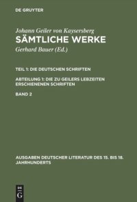 cover of the book Sämtliche Werke: Band 2 Die deutschen Schriften