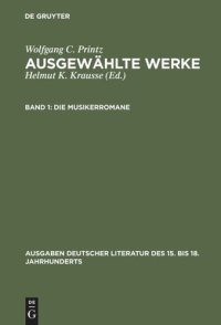 cover of the book Ausgewählte Werke: Band 1 Die Musikerromane