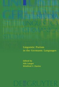 cover of the book Linguistic Purism in the Germanic Languages