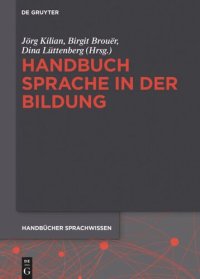 cover of the book Handbuch Sprache in der Bildung