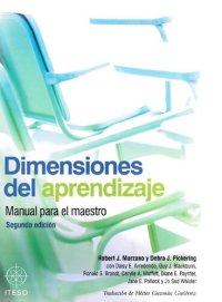 cover of the book Dimensiones del aprendizaje. Manual del maestro