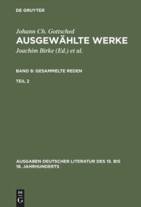 cover of the book Ausgewählte Werke: Band 9/2 Gesammelte Reden. Zweiter Teil