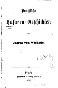 cover of the book Preußische Husaren-Geschichten