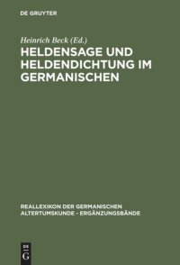 cover of the book Heldensage und Heldendichtung im Germanischen