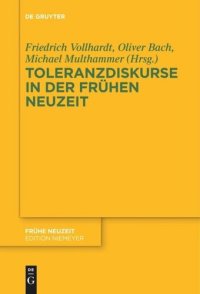 cover of the book Toleranzdiskurse in der Frühen Neuzeit