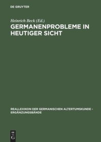 cover of the book Germanenprobleme in heutiger Sicht