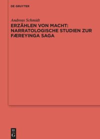 cover of the book Erzählen von Macht: Narratologische Studien zur Færeyinga saga