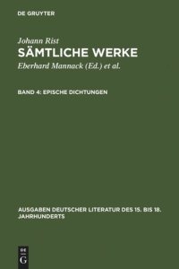 cover of the book Sämtliche Werke. Band 4 Epische Dichtungen: (Das alleredelste Nass. Das alleredelste Leben)