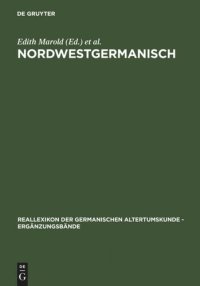 cover of the book Nordwestgermanisch