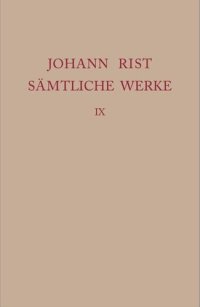 cover of the book Sämtliche Werke: Band 9 Dichtungen 1647–1648