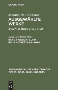 cover of the book Ausgewählte Werke: Band 1 Gedichte und Gedichtübertragungen