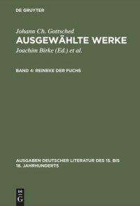 cover of the book Ausgewählte Werke: Band 4 Reineke der Fuchs