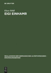 cover of the book Eigi Einhamr: Beiträge zum Weltbild der Eyrbyggja und anderer Isländersagas