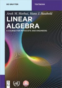 cover of the book Linear Algebra: A Course for Physicists and Engineers