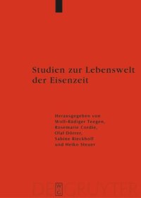 cover of the book Studien zur Lebenswelt der Eisenzeit: Festschrift für Rosemarie Müller