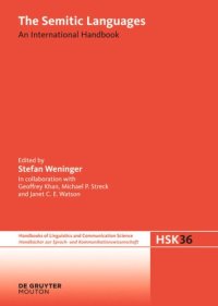 cover of the book The Semitic Languages: An International Handbook