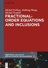 cover of the book Fractional-Order Equations and Inclusions