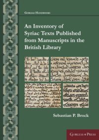 cover of the book An Inventory of Syriac Texts Published from Manuscripts in the British Library