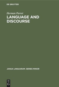 cover of the book Language and Discourse